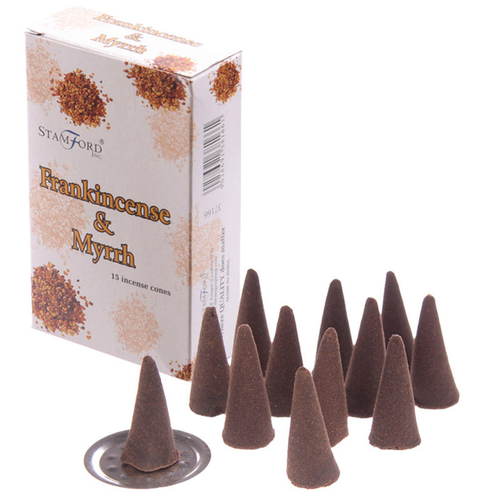 Stamford Incense Cones Frankincense & Myrrh INC209C