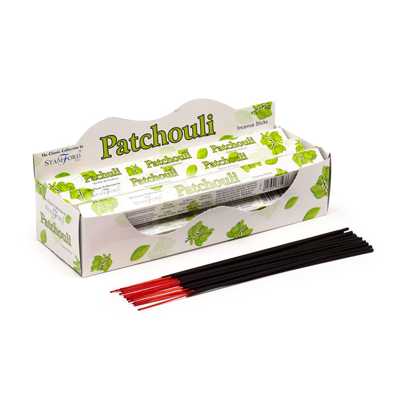 Stamford Premium Hex Incense Sticks Patchouli INC212
