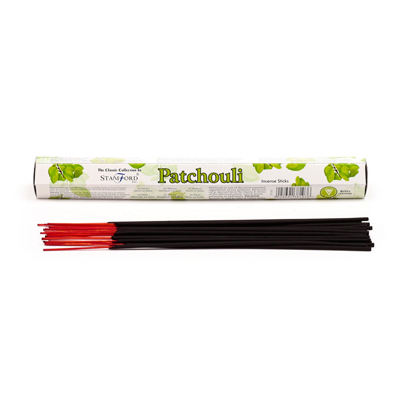 Stamford Premium Hex Incense Sticks Patchouli INC212
