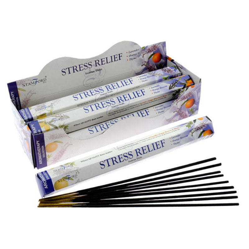 Stamford Hex Aromatherapy Incense Sticks Stress Relief INC214