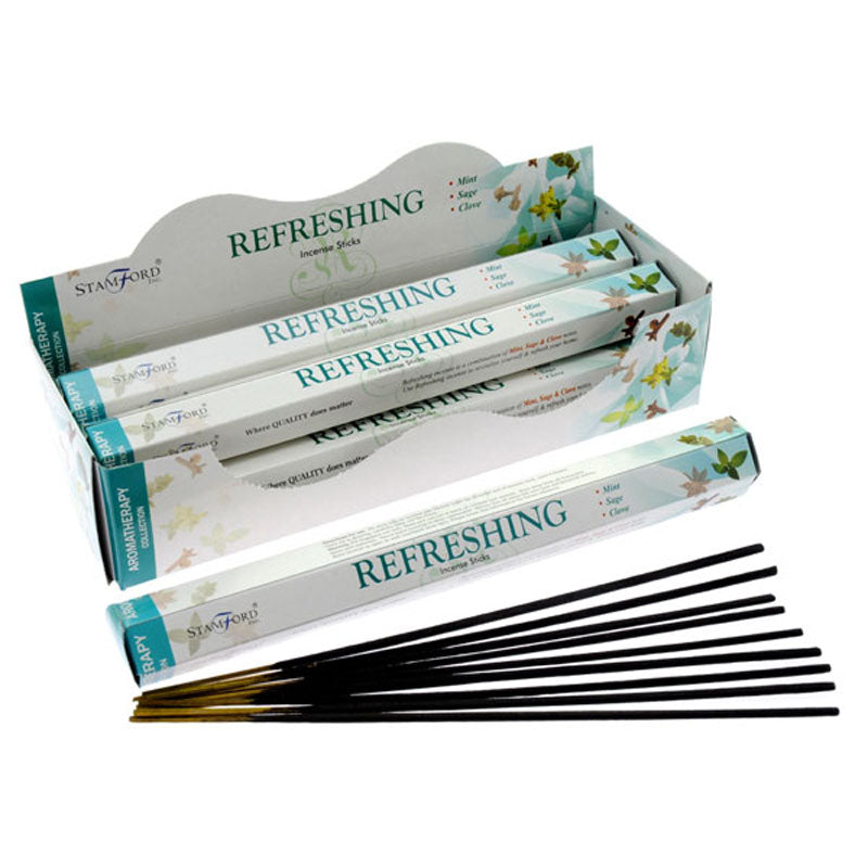 Stamford Hex Aromatherapy Incense Sticks Refreshing INC219