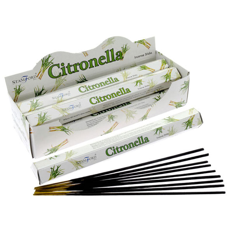 Stamford Premium Hex Incense Sticks Citronella INC224