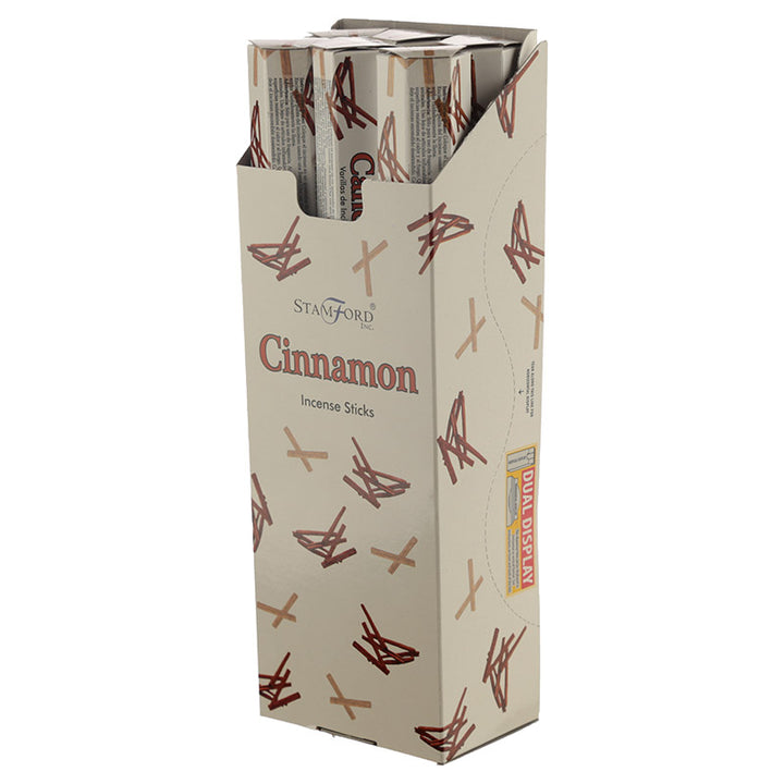 Stamford Premium Hex Incense Sticks Cinnamon INC231