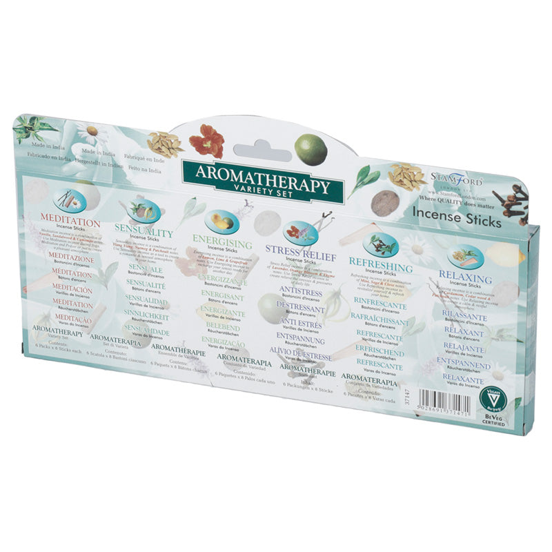 Stamford Incense Sticks 6 Pack Gift Set Aromatherapy INC235