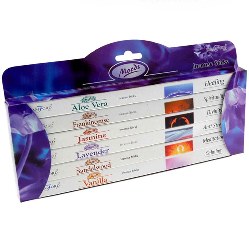 Stamford Incense Sticks 6 Pack Gift Set Moods INC236