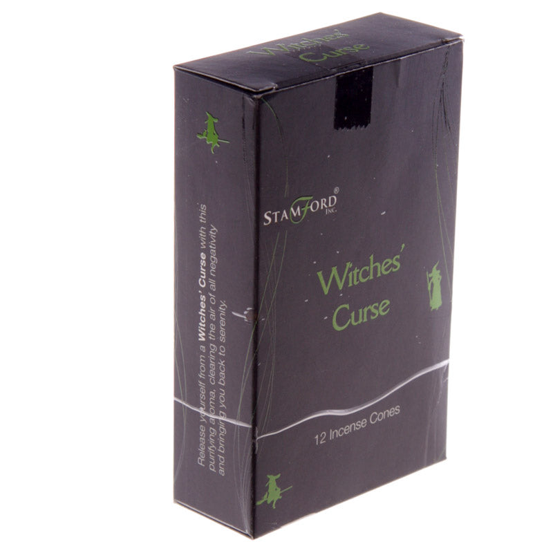 Stamford Black Incense Cones Witches Curse INC286C