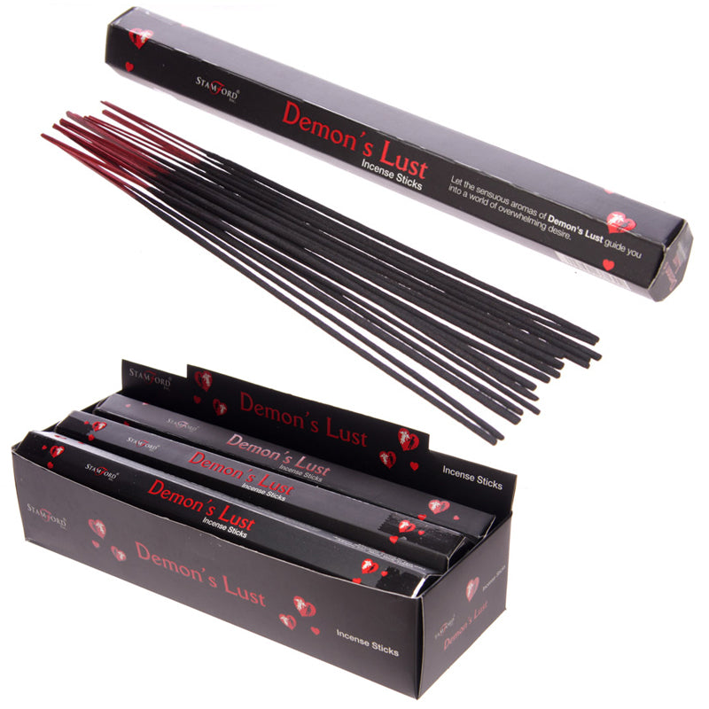Stamford Black Incense Sticks Demons Lust INC287