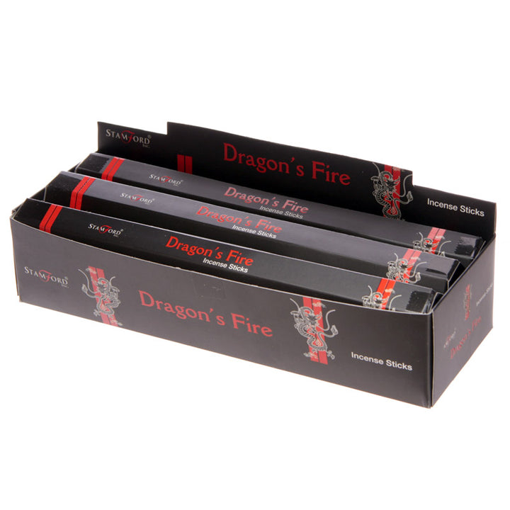 Stamford Black Incense Sticks Dragons Fire INC289