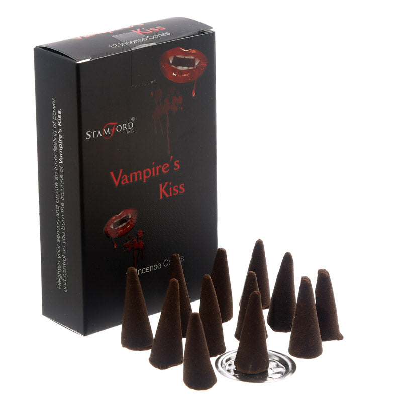 Stamford Black Incense Cones Vampire Kiss INC291C