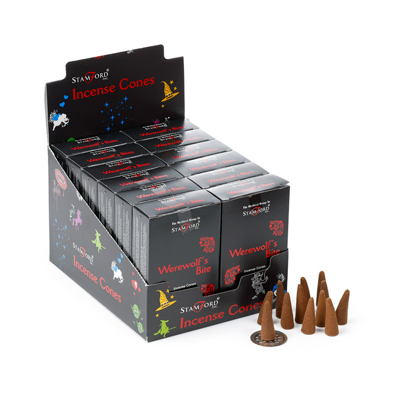 Stamford Black Incense Cones Werewolfs Bite INC292C