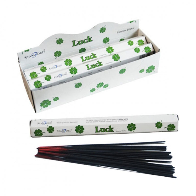 Stamford Premium Hex Incense Sticks Luck INC370