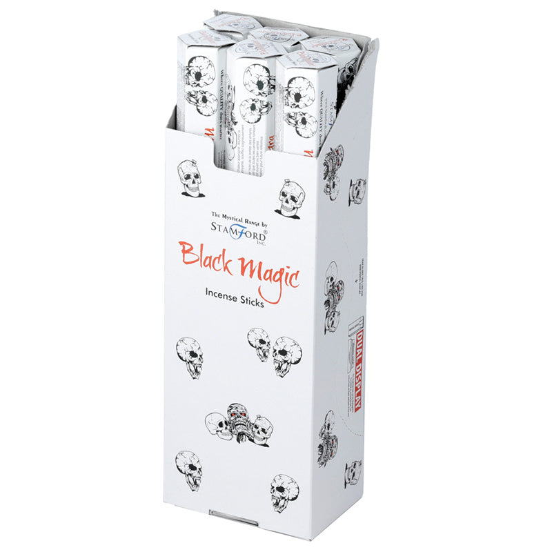 Stamford Premium Hex Incense Sticks Black Magic INC374
