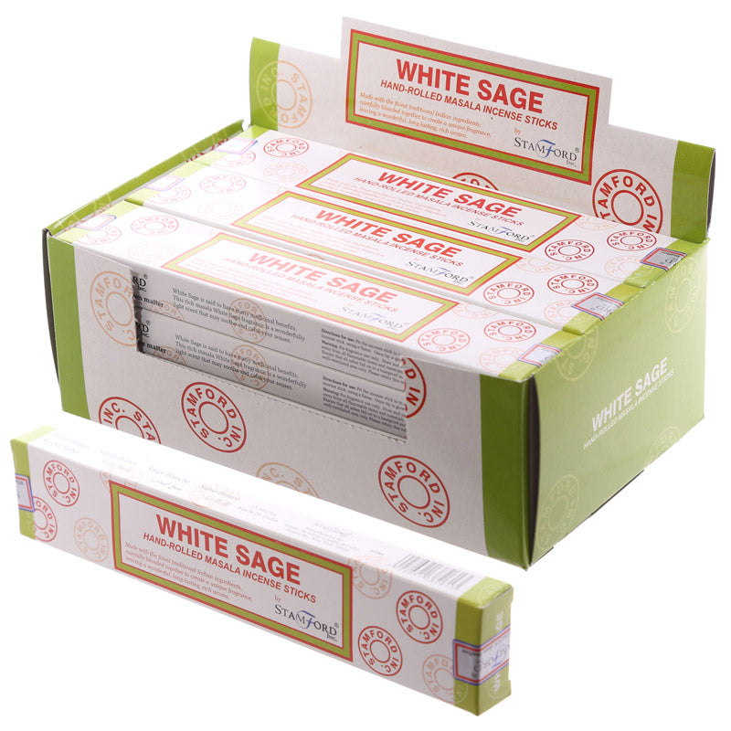 Stamford Masala Incense Sticks White Sage INC423