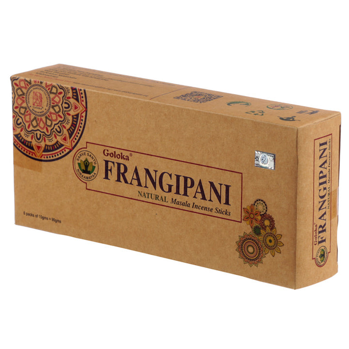 Goloka Organika Frangipani Incense Sticks INC484