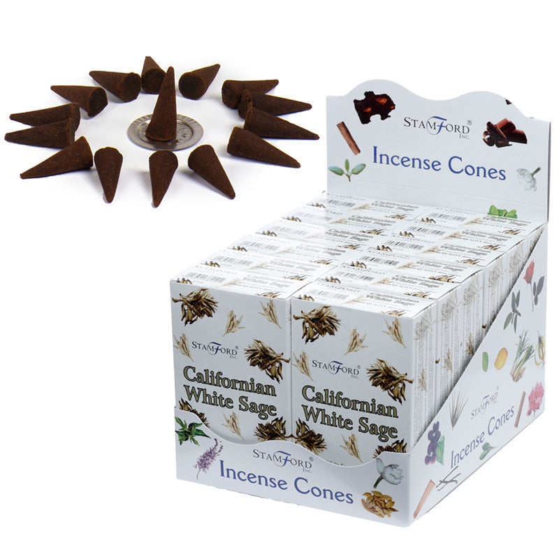 Stamford Incense Cones Californian White Sage INC527