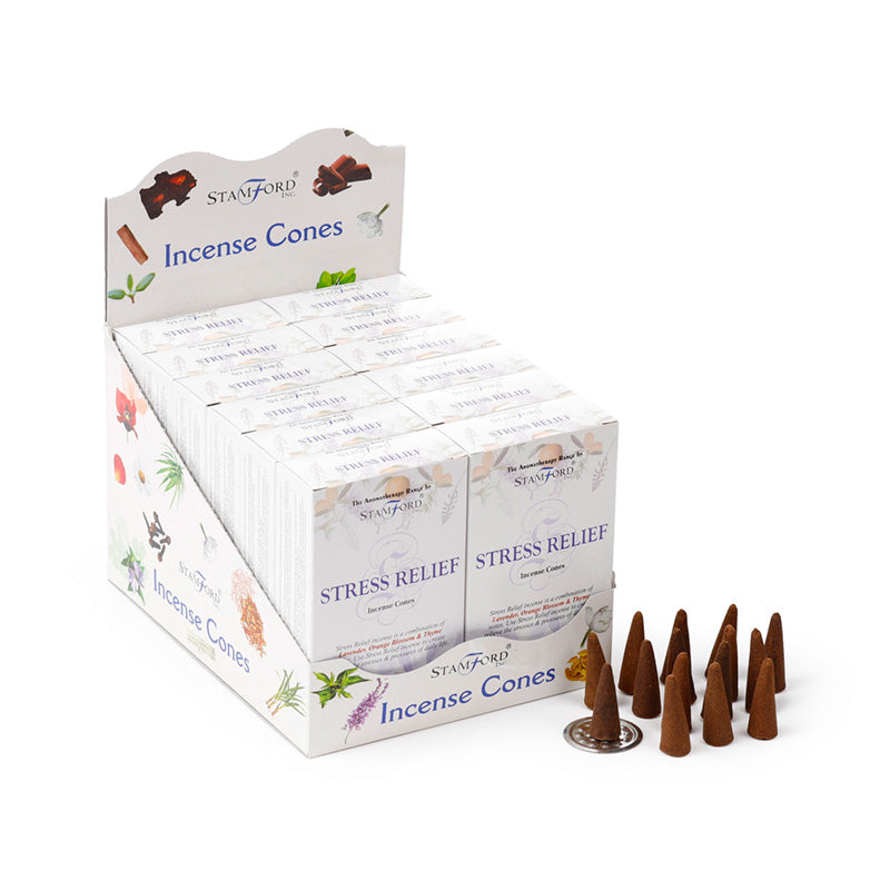 Stamford Incense Cones Stress Relief INC532