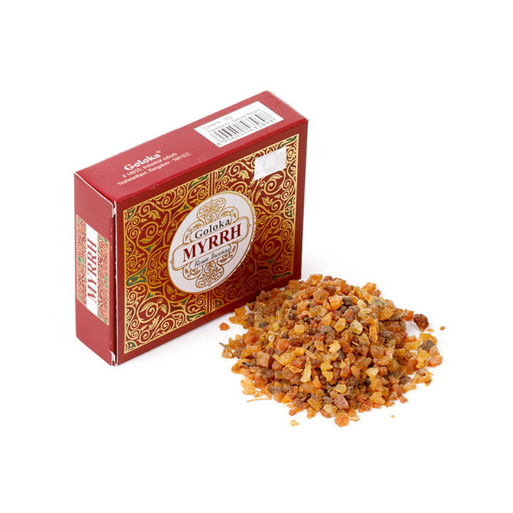 Goloka Incense Resin Myrrh 30g INC551