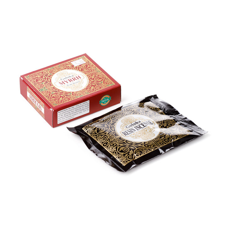 Goloka Incense Resin Myrrh 30g INC551