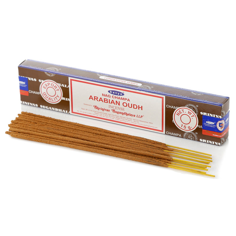 Satya Arabian Oudh Nag Champa Incense Sticks INC615