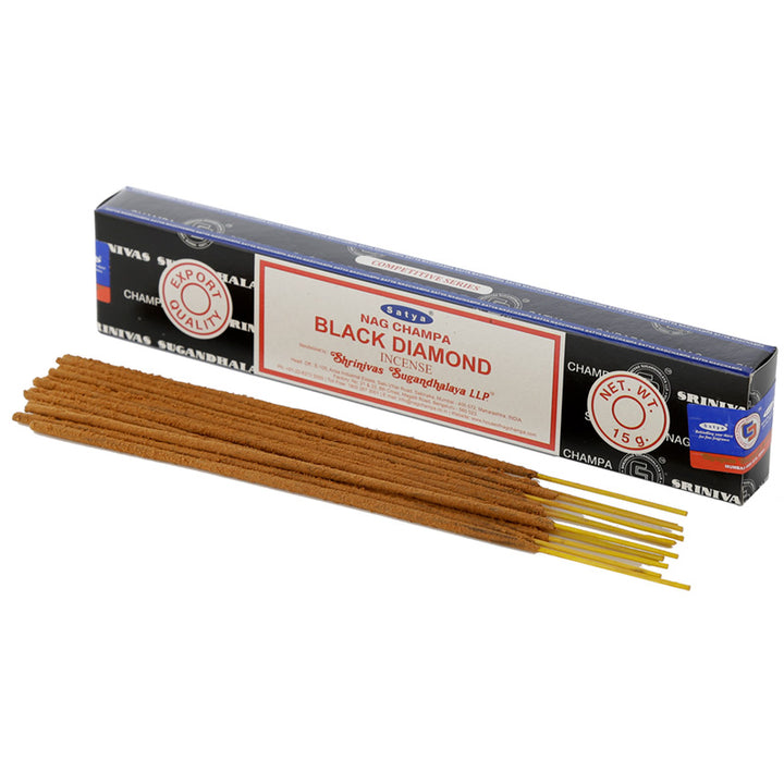 Satya Black Diamond Nag Champa Incense Sticks INC618