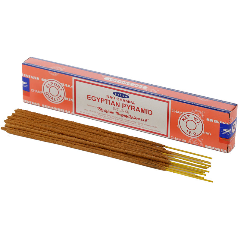 Satya Egyptian Pyramid Nag Champa Incense Sticks INC623