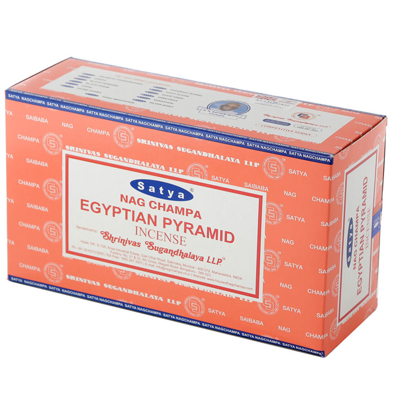 Satya Egyptian Pyramid Nag Champa Incense Sticks INC623