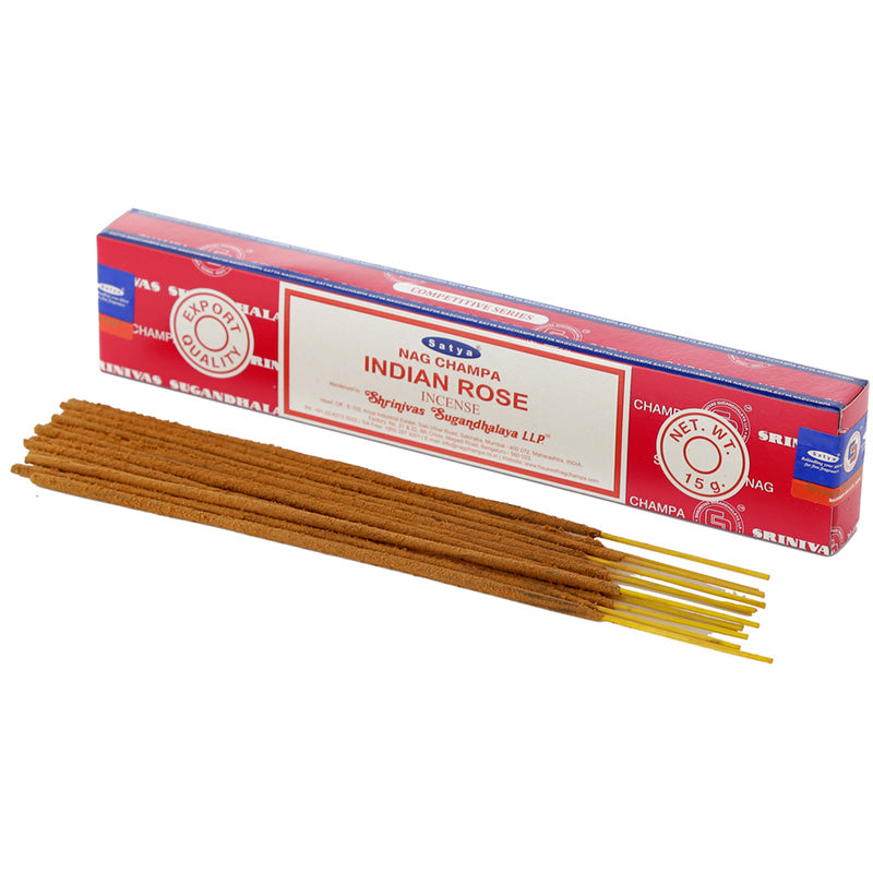 Satya Indian Rose Nag Champa Incense Sticks INC632