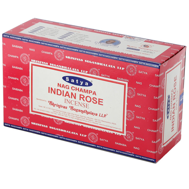 Satya Indian Rose Nag Champa Incense Sticks INC632