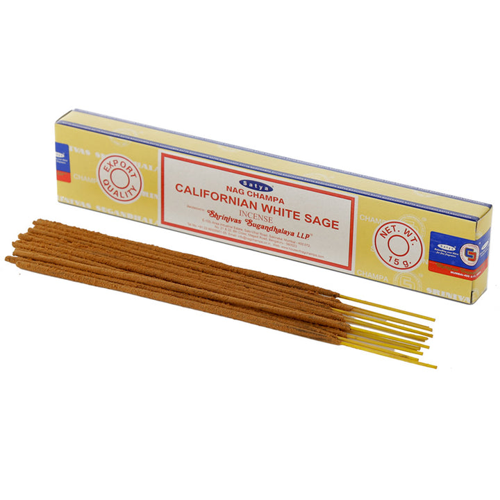 Satya VFM Californian White Sage Nag Champa Incense Sticks INC643