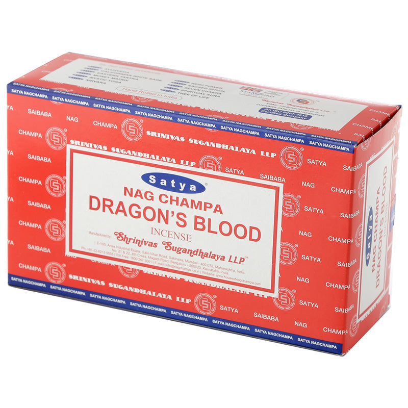 Satya VFM Dragons Blood Nag Champa Incense Sticks INC644