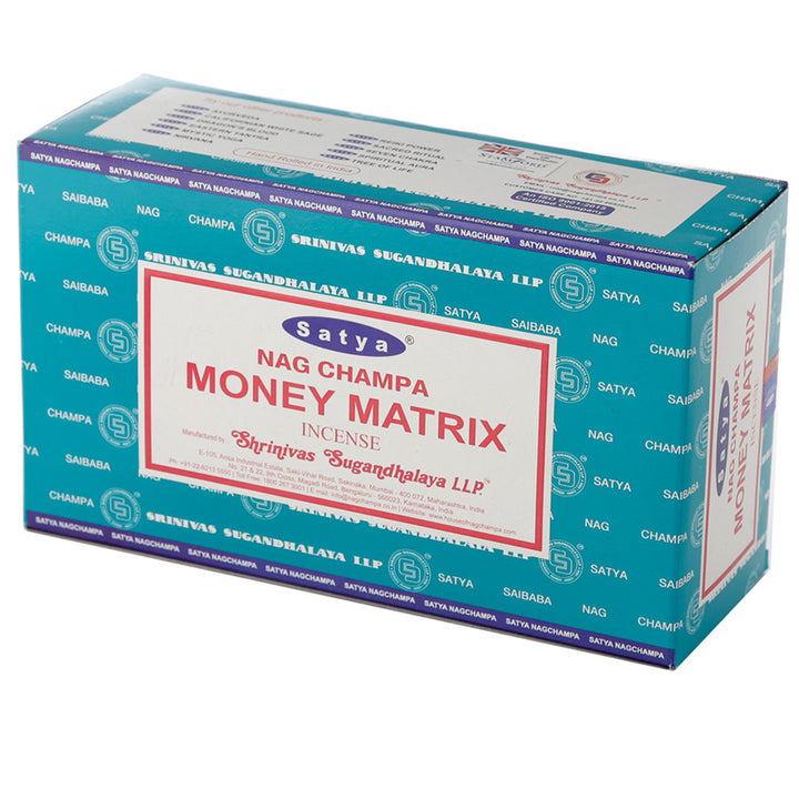 Satya VFM Money Matrix Nag Champa Incense Sticks INC646