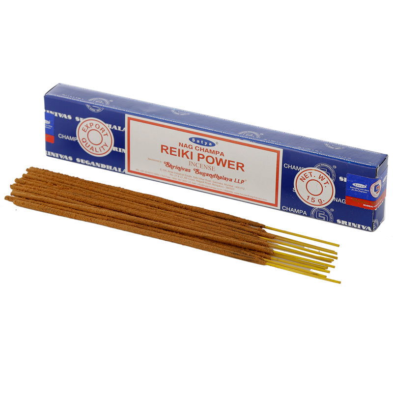 Satya VFM Reiki Power Nag Champa Incense Sticks INC648