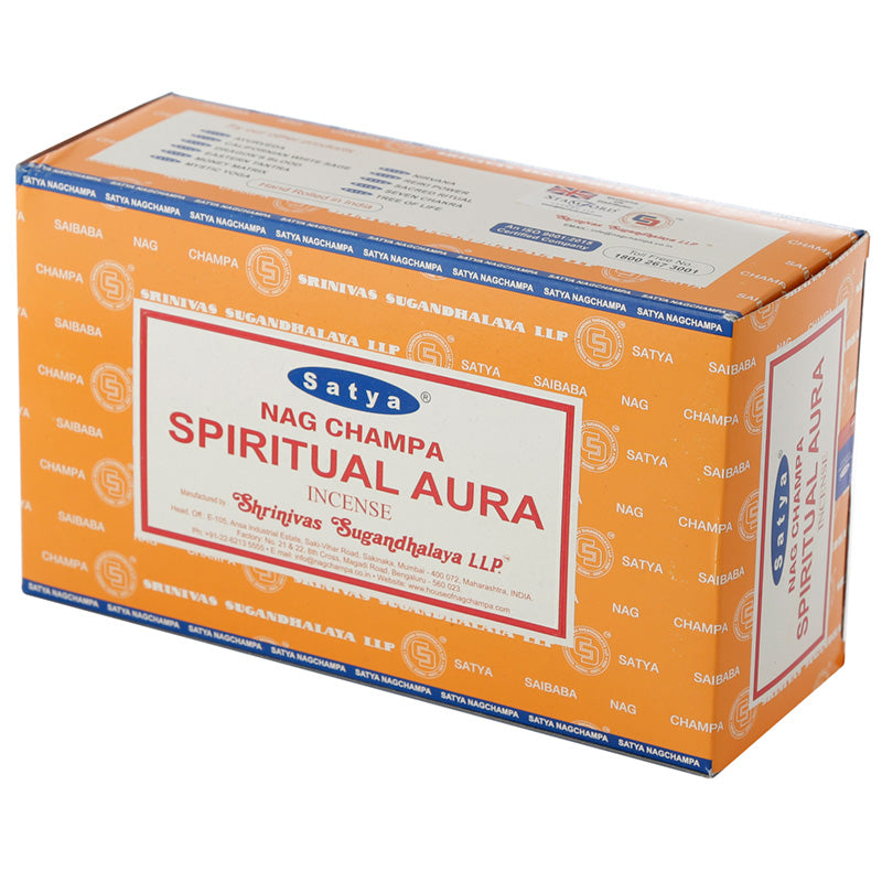 Satya VFM Spiritual Aura Nag Champa Incense Sticks INC650