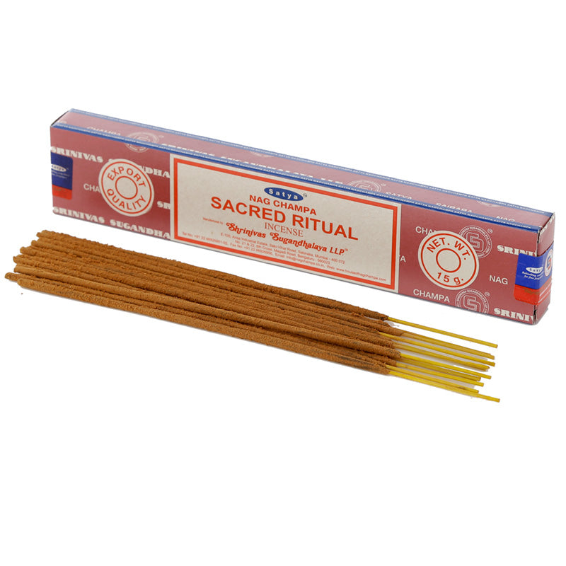 Satya VFM Sacred Ritual Nag Champa Incense Sticks INC653