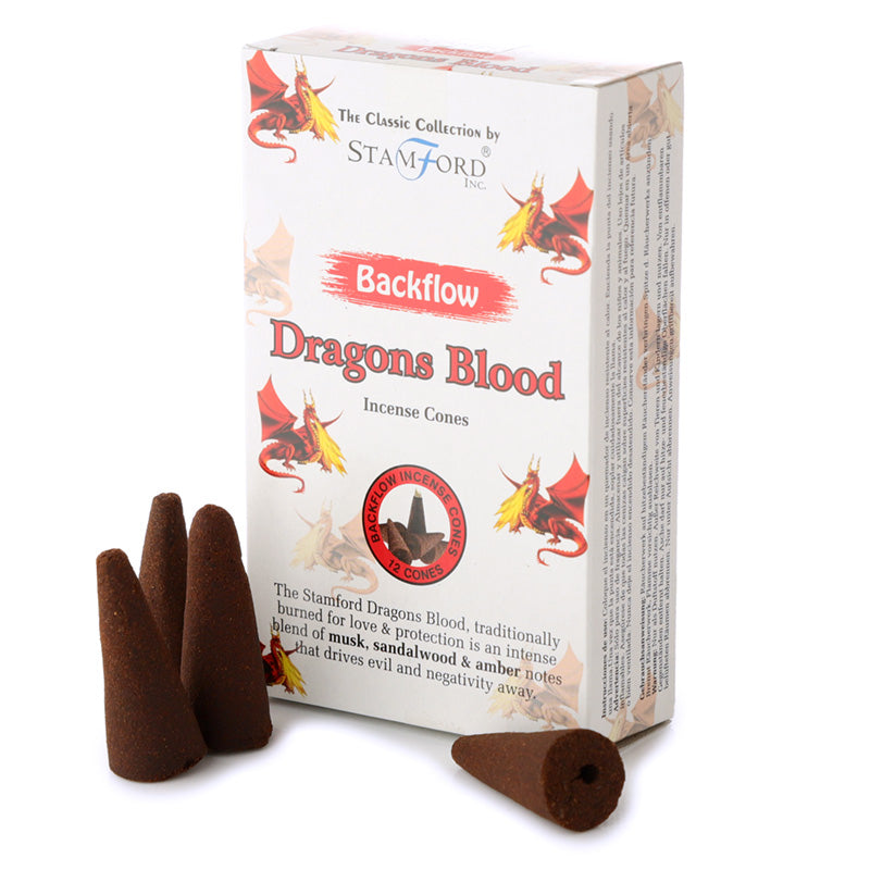 Stamford Backflow Incense Cones Dragon Blood INC664