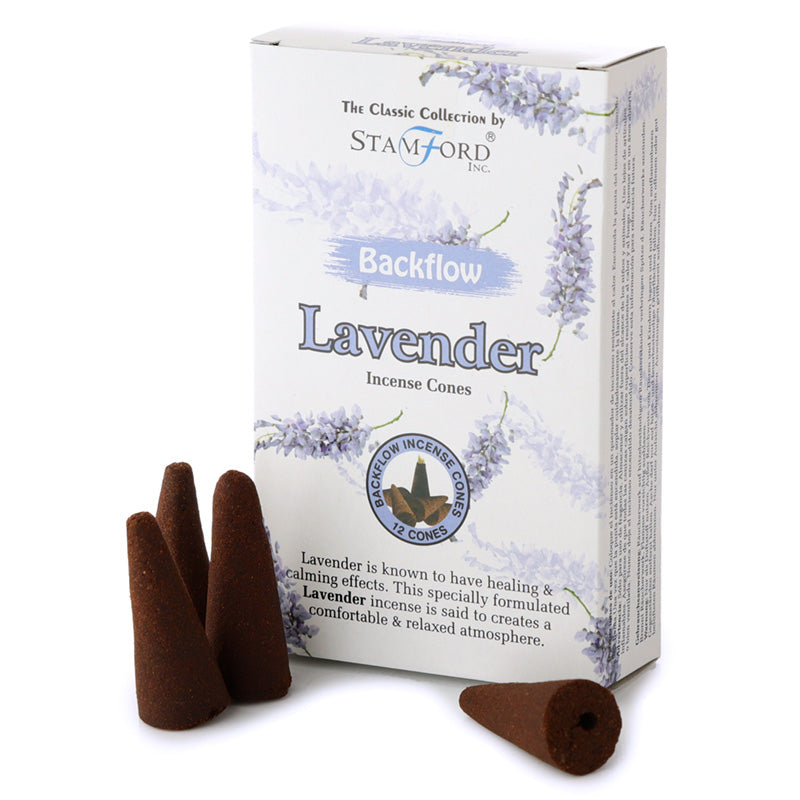 Stamford Backflow Incense Cones Lavender INC667