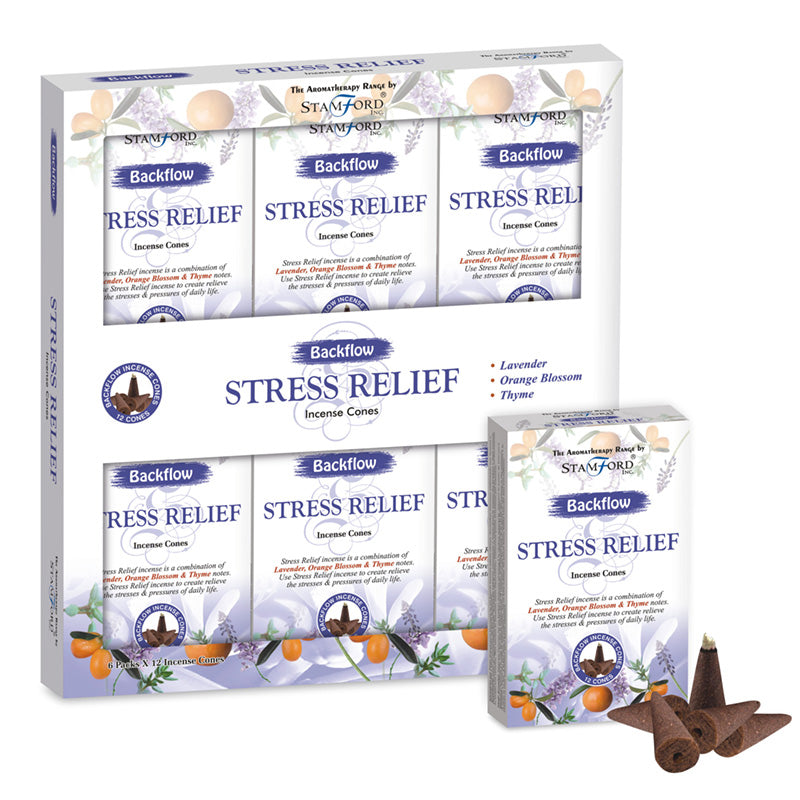 Stamford Backflow Incense Cones Stress Relief INC678