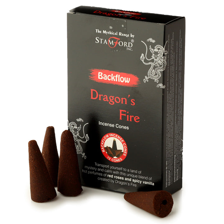 Stamford Backflow Incense Cones Dragons Fire INC680