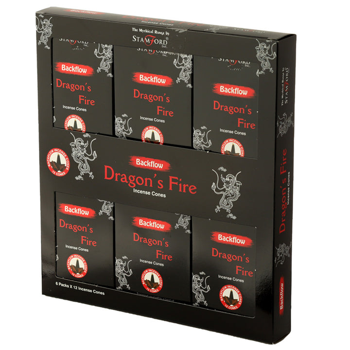 Stamford Backflow Incense Cones Dragons Fire INC680