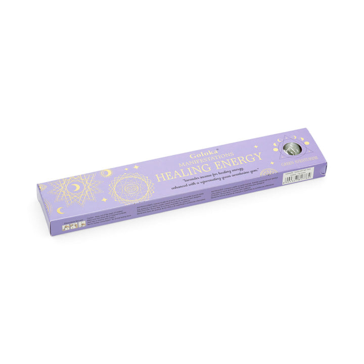 Goloka Manifestations Healing Lavender & Aventurine Gemstone Set INC842