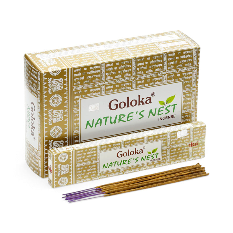 Goloka Nature's Nest Incense Sticks INC846