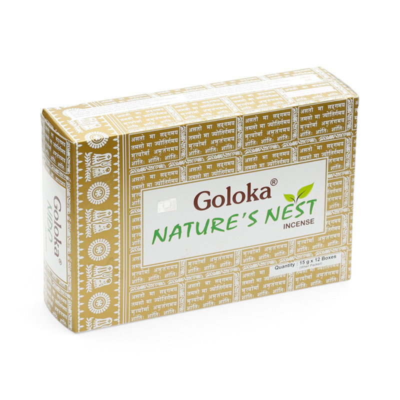 Goloka Nature's Nest Incense Sticks INC846