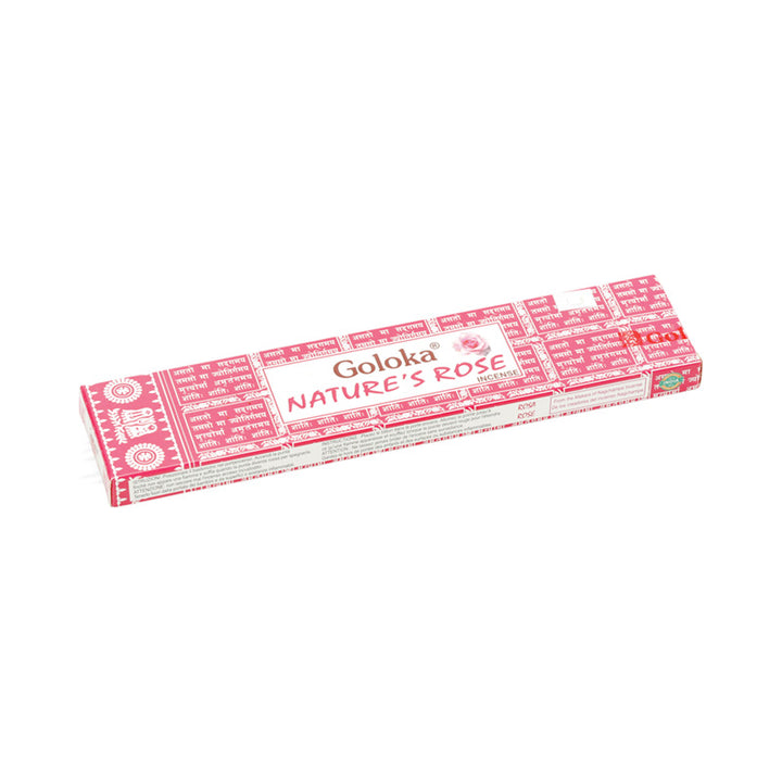 Goloka Nature's Rose Incense Sticks INC848