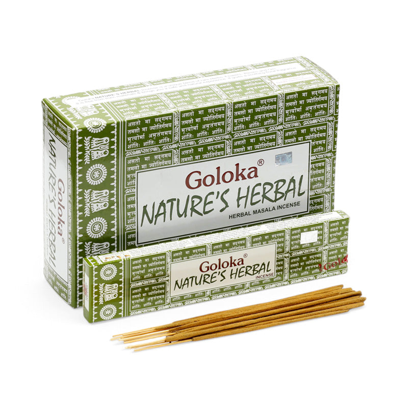 Goloka Nature's Herbal Incense Sticks INC849