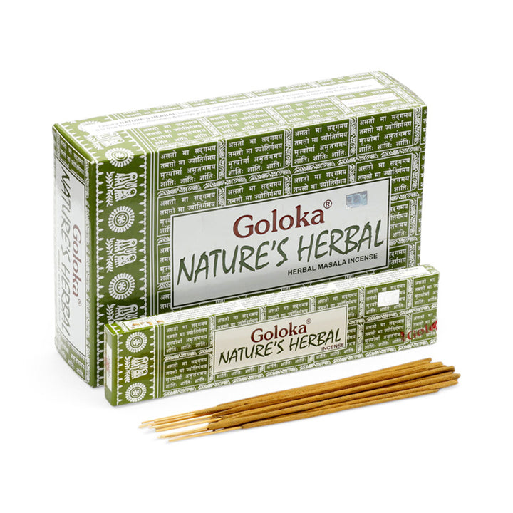 Goloka Nature's Herbal Incense Sticks INC849