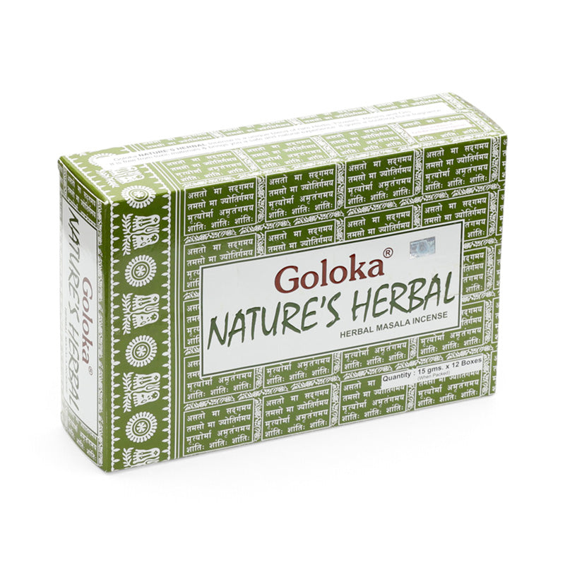 Goloka Nature's Herbal Incense Sticks INC849