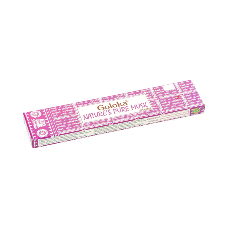 Goloka Nature's Musk Incense Sticks INC850