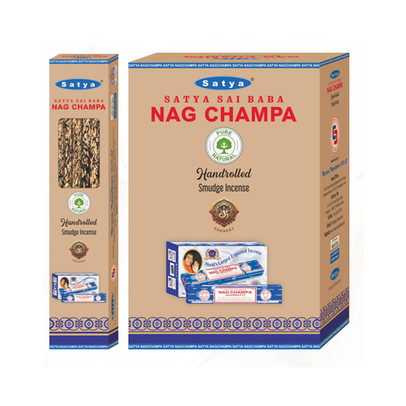 Satya Smudge Nag Champa Incense Sticks INC858