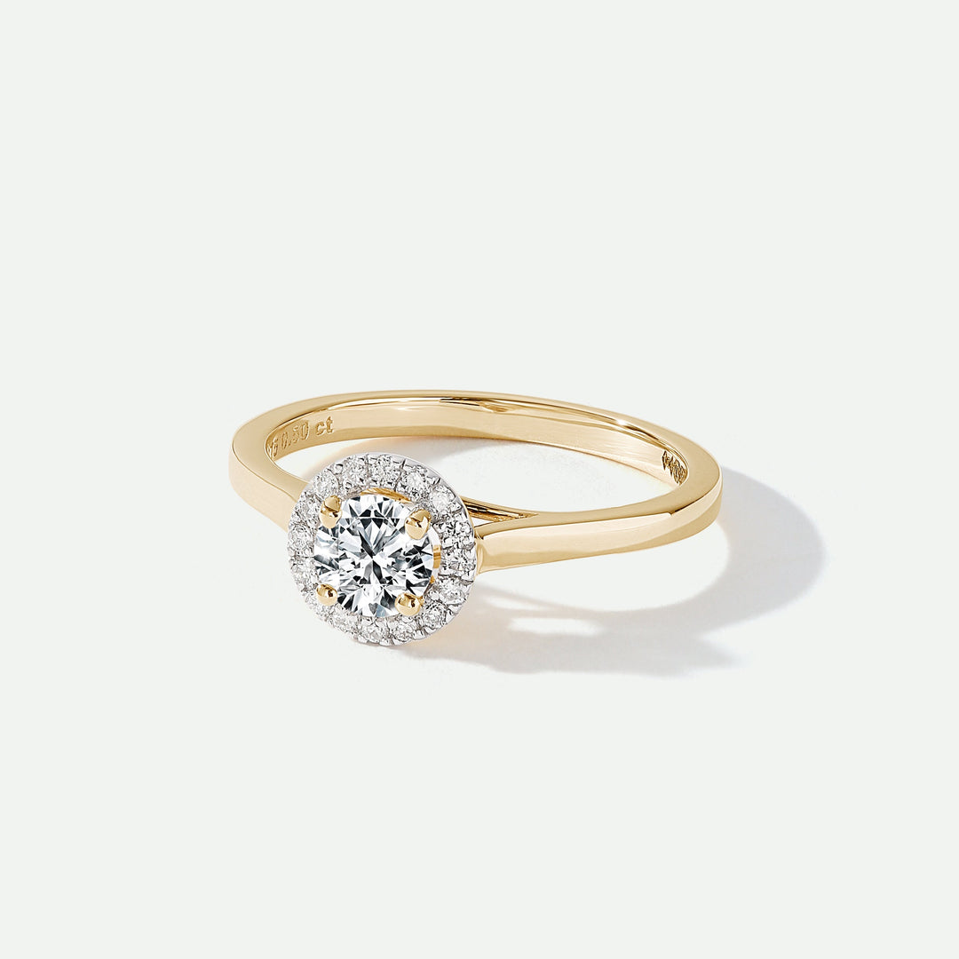Ida | 9ct Yellow Gold 0.50ct tw Lab Grown Diamond Ring