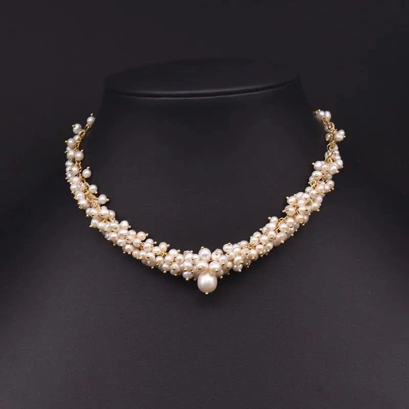 Irresistible Multi Ivory Pearl Necklace